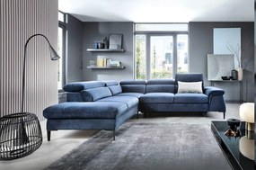 Γωνιακός καναπές Seattle-Mple Skouro-Αριστερή