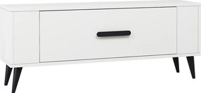 Stewehome Μοντέρνο έπιπλο τηλεόρασης με ντουλάπι 120x26x48 cm