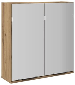 vidaXL Ντουλάπι Μπάνιου Τεχνίτης Δρυς 64x20x66,5 εκ Επεξεργασμένο Ξύλο