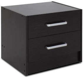 Κομοδίνο OLYMPUS pakoworld χρώμα wenge 47,5x40,5x40,5εκ. Model: 123-000051