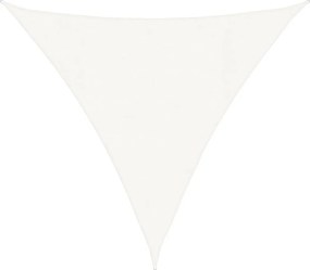 vidaXL Πανί Σκίασης Λευκό 4,5 x 4,5 x 4,5 μ. από HDPE 160 γρ./μ²