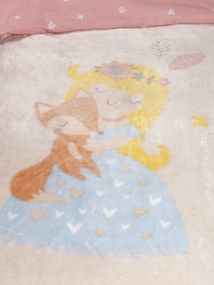 Κουβέρτα Βελουτέ Μονή 160x220 - Forest Fairy 5206482167940