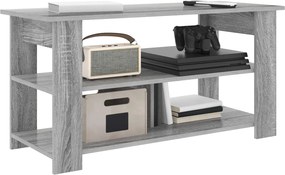 vidaXL Βάση τηλεόρασης Γκρίζο Σονομα 100 x 40 x 50 cm