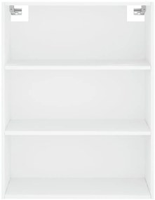 vidaXL Ντουλάπι Λευκό 69,5x34x180 εκ. από Επεξεργασμένο Ξύλο