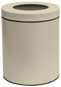 Κάδος Απορριμμάτων 5Lt 2128-703 21x28cm Matte Ivory Pam&Co Stainless Steel