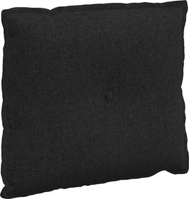 vidaXL Μαξιλάρι Πλάτης Μαύρο 60 x 19 x 50 εκ ύφασμα