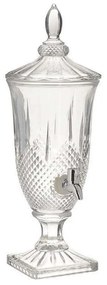 Γυάλα Με Βρυσάκι 3-60-151-0001 16x46cm Clear Inart Glass