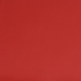 vidaXL Κεφαλάρι Τοίχου 12 pcs Κόκκινο 30 x 30 cm Τεχνητό Δέρμα