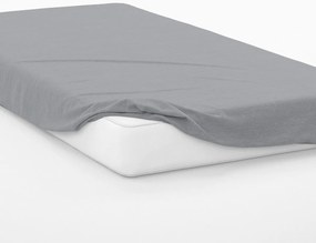 Σεντόνι King Size Με Λάστιχο (180x200+30) Dimcol Exotic Line Γκρι