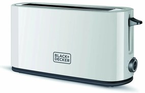 Τοστιέρα Black &amp; Decker BXTO1001E Λευκό Μαύρο 1000 W