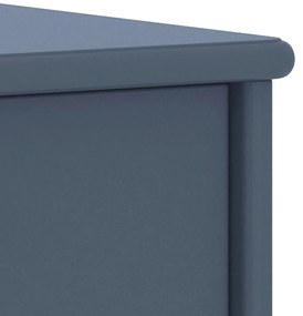 vidaXL Κομοδίνα 2 τεμ. Ανοιχτό Γκρι 35x30x40 εκ. Μασίφ Ξύλο Πεύκου