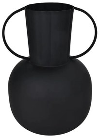 Βάζο Αμφορέας Miouski 421067 20x30cm Black Eglo Μέταλλο