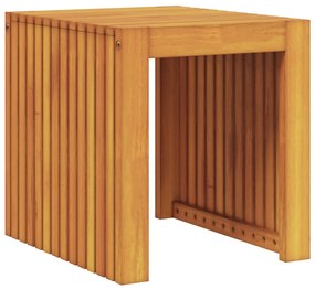 vidaXL Τραπέζι Κήπου 43x36x40 εκ. Μασίφ Ξύλο Teak