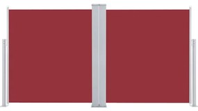 vidaXL Σκίαστρο Πλαϊνό Συρόμενο Κόκκινο 100 x 600 εκ.