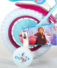 Frozen 12 Inch 21,5 cm Girls Coaster Brake Blue