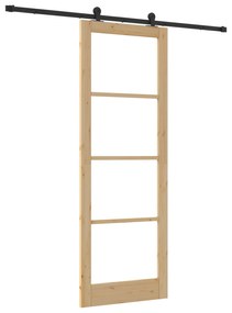 vidaXL Συρόμενη Πόρτα με Σετ Υλικών 'ORKDAL'83x232 cm