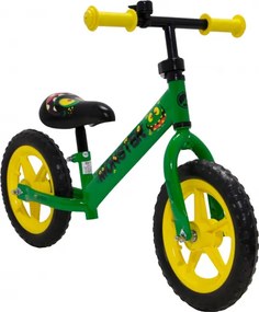 Monster Loopfiets 12 Inch Junior Green