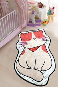 Carpet (60 x 90) Katze Multicolor