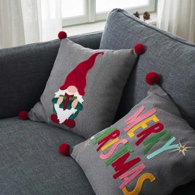 Χριστουγεννιάτικη Μαξιλαροθήκη (43x43) Gofis Home Xmas 361