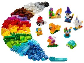 Δημιουργικά Διαφανή Τουβλάκια 11013 Classic 500τμχ 4 ετών+ Multicolor Lego