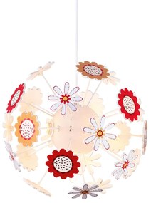 Φωτιστικό Οροφής ΛΟΥΛΟΥΔΙΑ MD160224FLW Multi Plastic,Mdf