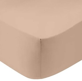 Κατωσέντονο Cotton Feelings με λάστιχο 110 Beige Μονό (100x200+30)