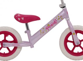 Princess Loopfiets 12 Inch Girls Pink