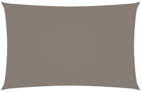 vidaXL Πανί Σκίασης Ορθογώνιο Taupe 2,5 x 5 μ. από Ύφασμα Oxford