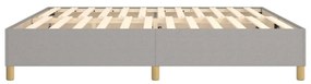 ΠΛΑΙΣΙΟ ΚΡΕΒΑΤΙΟΥ BOXSPRING ΑΝΟΙΧΤΟ ΓΚΡΙ 200X200 ΕΚ. ΥΦΑΣΜΑΤΙΝΟ 3120985