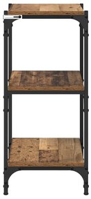 vidaXL Βιβλιοθήκη Παλαιό ξύλο 40 x 33 x 70,5 εκ.
