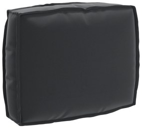 vidaXL Μαξιλάρι Παλάντζα για Πλάτη Μαύρο 50x40x12 εκ. Ύφασμα Oxford