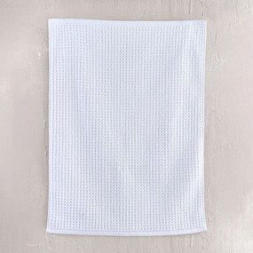 Πετσετέ Πατάκι Μπάνιου (50x70) Rythmos Allen Λευκό
