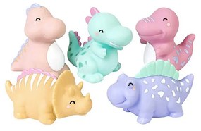 Παιχνίδια Μπάνιου (Σετ 5τμχ) Saro Happy Dinos 0379
