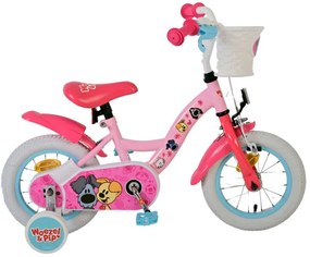 Woezel &amp; Pip 12 Inch 20 cm Girls Coaster Brake Light pinkVolare