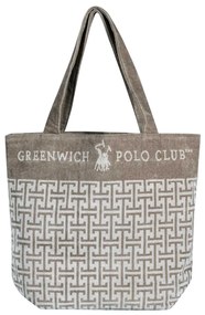 Τσάντα Θαλάσσης 4006 55Χ40 Taupe-Grey Greenwich Polo Club