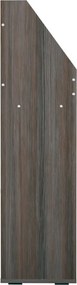 vidaXL Παιδική Ραφιέρα Περ. Γκρι/Sonoma Δρυς 71x30x114εκ Επεξ. Ξύλο