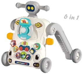 Περπατούρα Bebe Stars Robbie 6 Ιn 1 Grey 4242