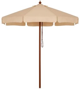 ΟΜΠΡΕΛΑ ΕΠΑΓΓΕΛΜΑΤΙΚΗ WALLER Φ2.30X2,50Y ΜΕ ΞΥΛΙΝΟ ΣΚΕΛΕΤΟ HM6021 ΜΠΕΖ