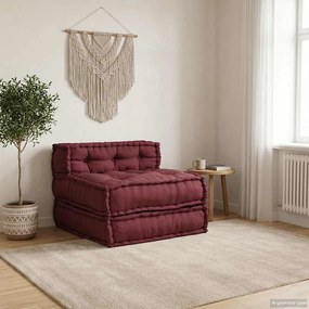 vidaXL Μοντέρνο Καναπέ Σετ Καφέ 70x70x54 Υφασμάτινο