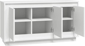vidaXL Ντουλάπι Λευκό 102 x 35 x 55 εκ. από Επεξεργασμένο Ξύλο