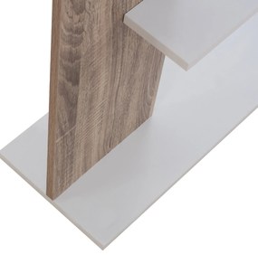 Βιβλιοθήκη Harvey 80x23x141 Λευκό