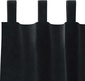 vidaXL Κουρτίνες συσκότισης 2 pcs Μαύρο 140 x 225 cm Βελούδο