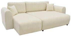 Γωνιακός Καναπές Fiesta Fylliana Λευκό 265x165x95 εκ. 265x165x95 εκ.