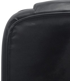 ΚΑΡΕΚΛΑ ΓΡΑΦΕΙΟΥ LAGOM HM1198 ΜΑΥΡO PVC-ΜΕΤΑΛ.ΒΑΣΗ-ΜΑΥΡΟ NYLON ΣΚΕΛΕΤΟΣ 60x70x104Υεκ