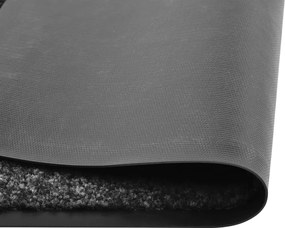 vidaXL Πατάκι Εισόδου Πλενόμενο Μαύρο 40 x 60 εκ.