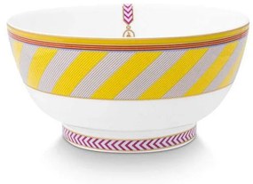 ΣΑΛΑΤΙΕΡΑ Δ18cm PIP STUDIO - CHIQUE STRIPES YELLOW