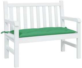 vidaXL Μαξιλάρι Πάγκου Κήπου Πράσινο 100x50x7 εκ. Ύφασμα Oxford