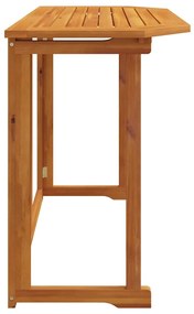 vidaXL Τραπέζι Bistro 90 x 50 x 75 εκ. από Μασίφ Ξύλο Ακακίας