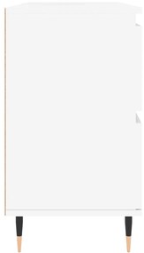 vidaXL Ντουλάπι Μπάνιου Λευκό 80 x 33 x 60 εκ. Επεξεργασμένο Ξύλο