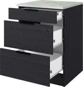 Επιδαπέδιο ντουλάπι Evoria 60 3D